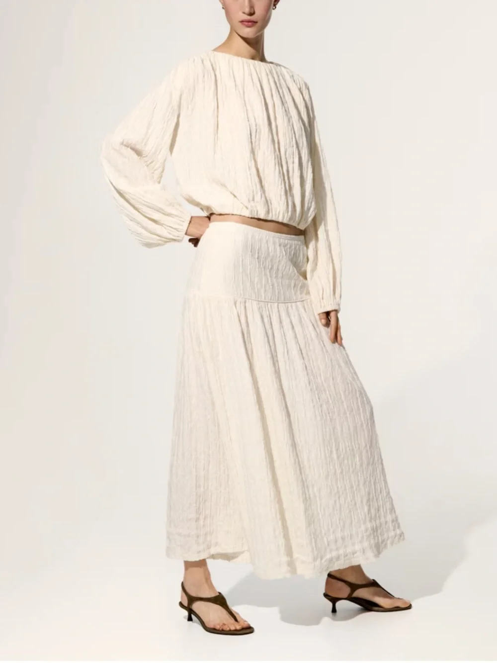 H&M Balloon Sleeve Top
